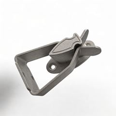 Trava Porta de Aço Magnético de Pressão Piso Niquelado COMFORT DOOR / REF. MR01080001