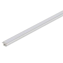 Perfil em Alumínio de Embutir 8mm Baby para Fita LED 3 Metros Prata GAYA / REF. 1268
