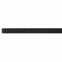 Perfil em Alumínio de Embutir 8mm Baby para Fita LED 2 Metros Preto GAYA / REF. 1273