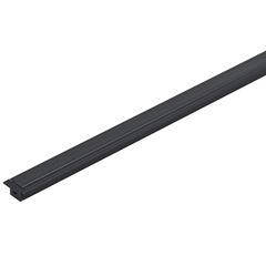 Perfil em Alumínio de Embutir 8mm Baby para Fita LED 3 Metros Preto GAYA / REF. 1274