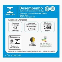 Bebedouro de Água Compact FN2000 Mesa Branco IBBL / REF. 13012001