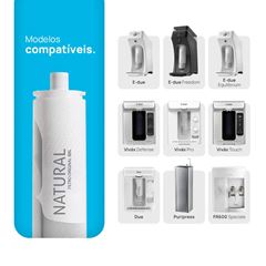 Filtro de Água Natural para Purificador C+3 IBBL / REF. 24010051