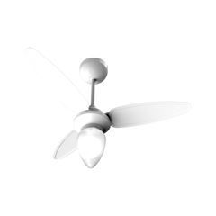 Ventilador de Teto com 3 Pás 30W Bivolt Inverter Wind Branco VENTISOL / REF. 14579