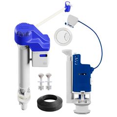 Kit Mecanismo para Caixa Acoplada Universal com Acionamento Duplo Branco ASTRA / REF. MDU3/RP*BR