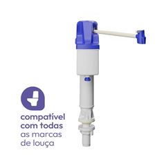 Kit Mecanismo para Caixa Acoplada Universal com Acionamento Duplo Branco ASTRA / REF. MDU3/RP*BR