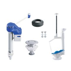 Kit Mecanismo para Caixa Acoplada Universal com Acionamento Superior Cromado ASTRA / REF. MU3/S