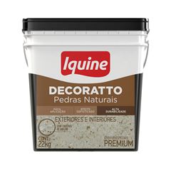 Textura Acrílica 22kg Decoratto Pedras Naturais Milagres IQUINE / REF. 405346571