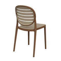 Cadeira em Polipropileno Duetto Linea Bamboo e Natural FORTE PLÁSTICO / REF. 7894855233576