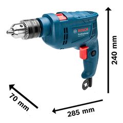 Furadeira de Impacto 550w220v 1/2 GSB550 Kit X-Line com 7 Brocas e Maleta BOSCH / REF. 0615A00115-000