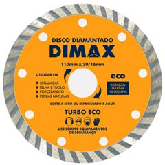 Disco Diamantado 110mm Turbo Eco DIMAX / REF. DMX05604