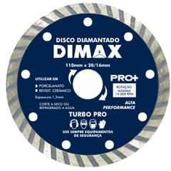 Disco Diamantado 110mm Turbo Pro + DIMAX / REF. DMX05635