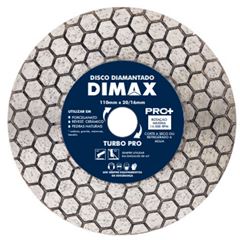 Disco Diamantado 110mm Turbo Pro + para Chanfro DIMAX / REF. DMX05642