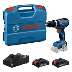 Furadeira e Parafusadeira de Impacto GSB 18V-65 com 2 Baterias e Maleta BOSCH / REF. 06019N31E5000