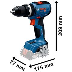 Furadeira e Parafusadeira de Impacto GSB 18V-65 com 2 Baterias e Maleta BOSCH / REF. 06019N31E5000