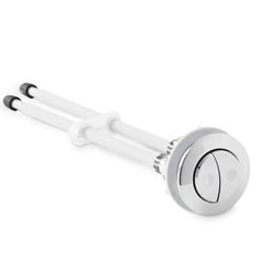 Botão de Acionamento Duplo Universal Superior 3/6L Cromado ROCA / REF. BL00274CRR