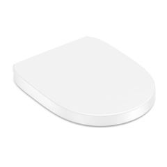 Assento Sanitário Original em Polipropileno Debba Round Fácil Remoção Soft Close Branco ROCA / REF. A801B22002