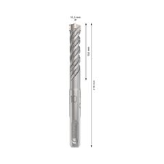 Broca de Aço 10x110mm para Concreto SDS Plus-5X BOSCH / REF.  2608706901000
