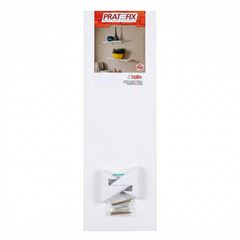 Prateleira em MDP 20x40cm Stillo Branco PRATEFIX / REF. 301040020