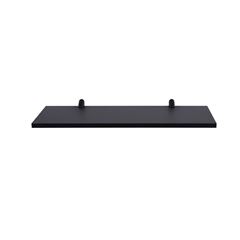 Prateleira em MDP 25x60cm Classic com Suporte Vip Preto PRATEFIX / REF. 336060030