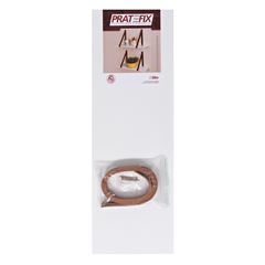Prateleira em MDP 20x60cm Slim Branco PRATEFIX / REF. 451060020