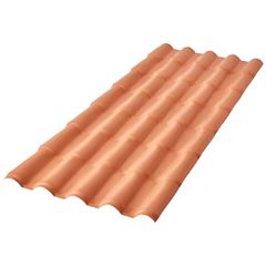 Telha PVC Colonial 0,86x1,97 Cerâmica PRECONVC / REF. 23011197
