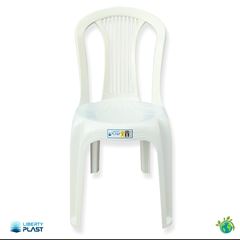 Cadeira em Polipropileno Tamandaré Branco LIBERTY PLAST / REF. R20-01