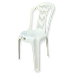 Cadeira em Polipropileno Tamandaré Branco LIBERTY PLAST / REF. R20-01