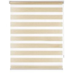 Persiana Rolo Poliéster 1,40x1,60m Zebra Areia DESIGN DECOR / REF. DDC06663