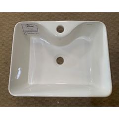 Cuba de Apoio 49x38cm Retangular com Mesa Line Branco DIMAR / REF. DMR07073