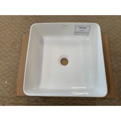 Cuba de Apoio 36cm Quadrada Square Branco DIMAR / REF. DMR07103