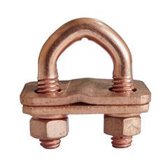 Conector em Cobre Tipo U para Haste de Aterramento 5/8 Polegada PADRAO FORTE / REF. 36981