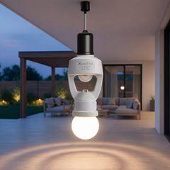 Sensor de Presença de Teto 328° Soquete E27 Smart X-Control Branco EXATRON / REF. SPT0E27XC2BC