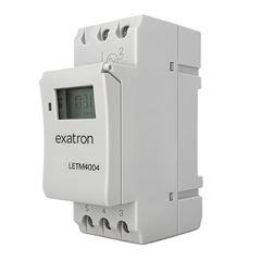 Temporizador Bivolt Digital Trilho Din 15 Segundos EXATRON / REF. LETM4004