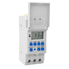 Temporizador Bivolt Digital Trilho Din 15 Segundos EXATRON / REF. LETM4004