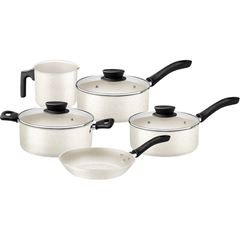 Kit Panela em Alumínio com 5 Peças Linz Bege TRAMONTINA / REF. 27899/589