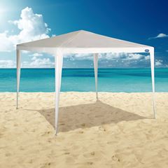 Tenda Gazebo em Aço Rafia 3x3m Branco MOR / Ref. 3537