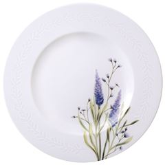 Prato de Porcelana 28cm Raso Redondo Floratta Lila TRAMONTINA / REF. 96580105