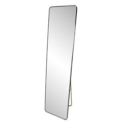 Espelho em PVC de Chão Retangular 36x146cm Preto EUROQUADROS / REF. 318299