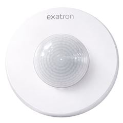 Sensor de Presença de Teto Bivolt 360° UFO Branco EXATRON / REF. LEST4008