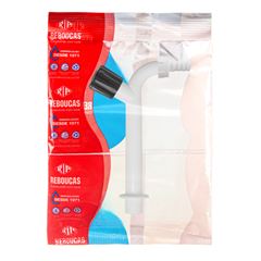 Torneira para Cozinha em Plástico de Parede 1/2 e 3/4 com Bico Branca REBOUÇAS / REF. 914