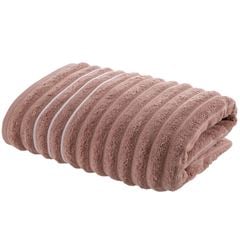 Toalha de Banho em Algodão 70x140cm Jacquard Wave Seco Rosa CORTTEX / REF. 700658-56-3934