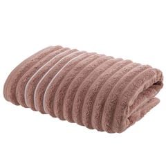 Toalha de Banho em Algodão 50x70cm Jacquard Wave Seco Rosa CORTTEX / REF. 700659-8-3934