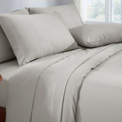 Jogo de Cama em Poliéster de Casal Elegance 4 Peças 400 Fios bege CORTTEX / REF. 701099-26-2