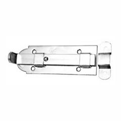 Ferrolho Aço 3 Chato 450 Cartela com 1 Peça Zincado - Ref.92068 - SILVANA