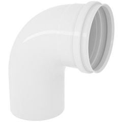Curva Esgoto PVC 75mm 90g Curta - Ref.26110750 - TIGRE