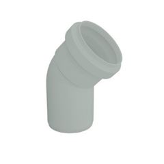 Joelho de Esgoto PVC 75mm 45 Graus Serie R - Ref. 26751489 - TIGRE