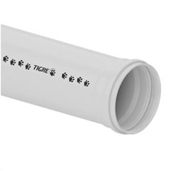 Tubo Esgoto PVC 100mm 6m - Ref.11031030 - TIGRE