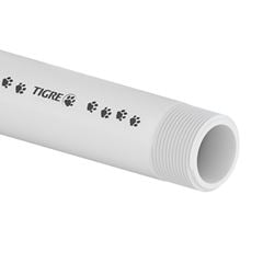 Tubo Roscável em Pvc 2 6m Classe 15 TIGRE / REF. 10001960