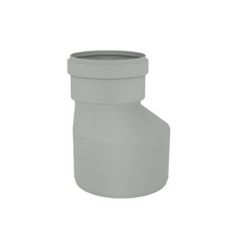 Redução de Esgoto Excêntrica PVC 100x75mm Serie R - Ref. 26752205 - TIGRE