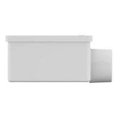 Ralo Sifonado Pvc 100x53x40 Quadrado com Grelha Branco TIGRE / REF. 27289207